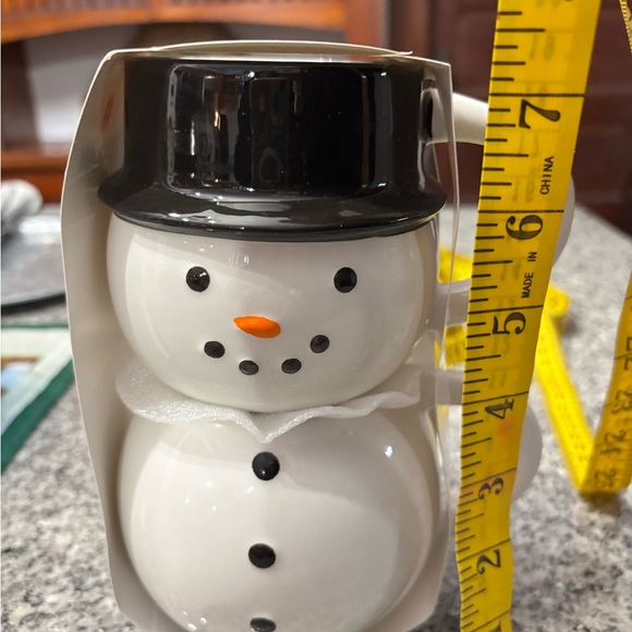Snowman Stackable Mug Set - Picture 5 of 5